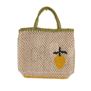 CIAO / LEMON  BAG SMALL - NATURAL / YELLOW - THE JACKSONS