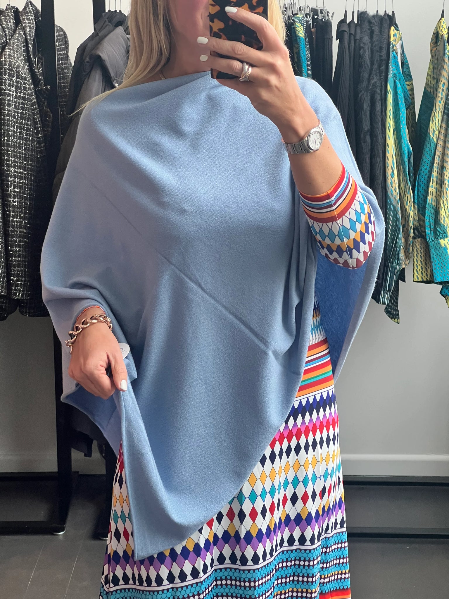 TRAVEL WRAP PONCHO - 20 PLUS COLOURS - EMIA FASHION