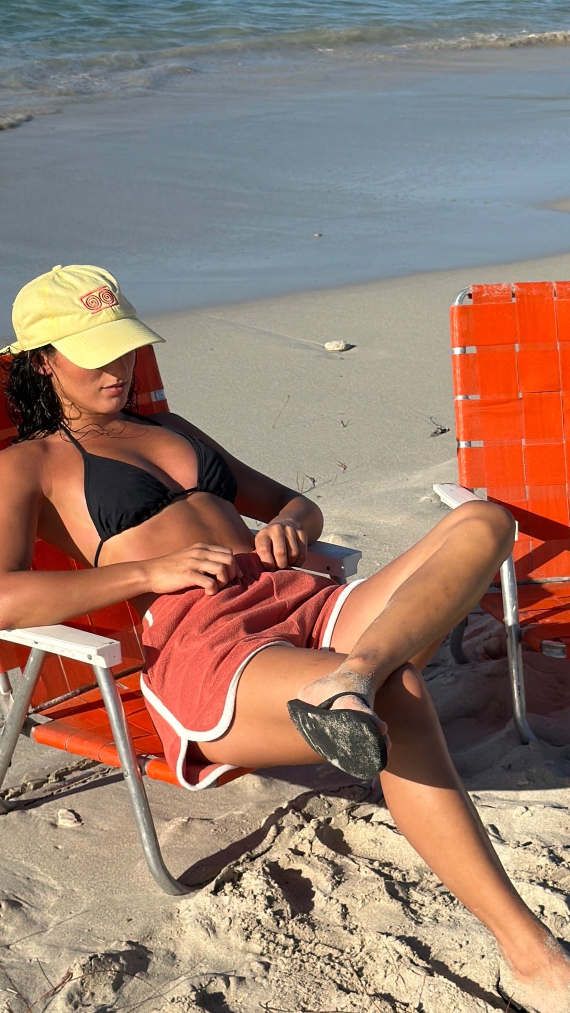 KUHIO SHORTS - TOBACCO - JASMINE ALEXA