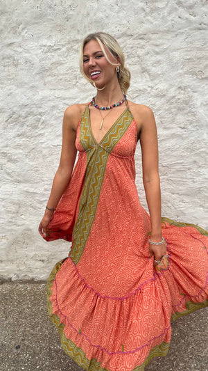 THE MAYA SILK RESORT DRESS