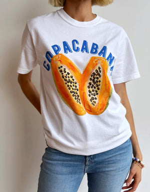 COPACABANA T-SHIRT - WHITE - MAKU