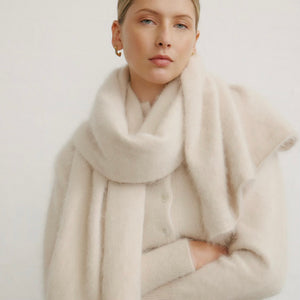 MIA CASHMERE SCARF - OATMEAL - WORLD OF NOMADS