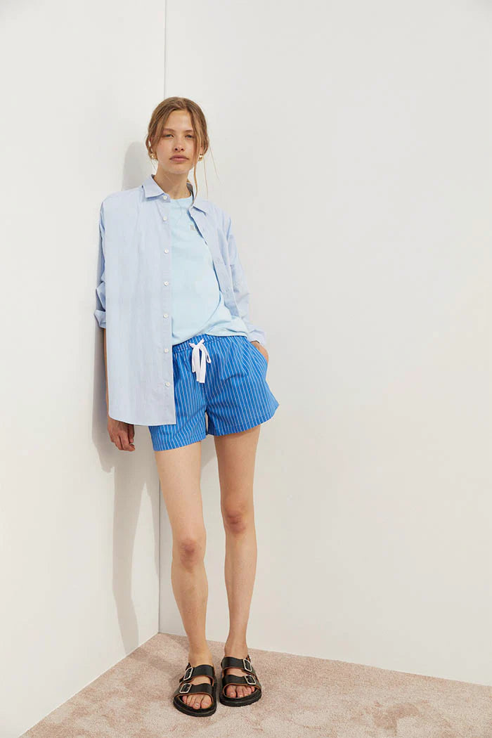 JERRY SHORTS - BLUE - BLANCA