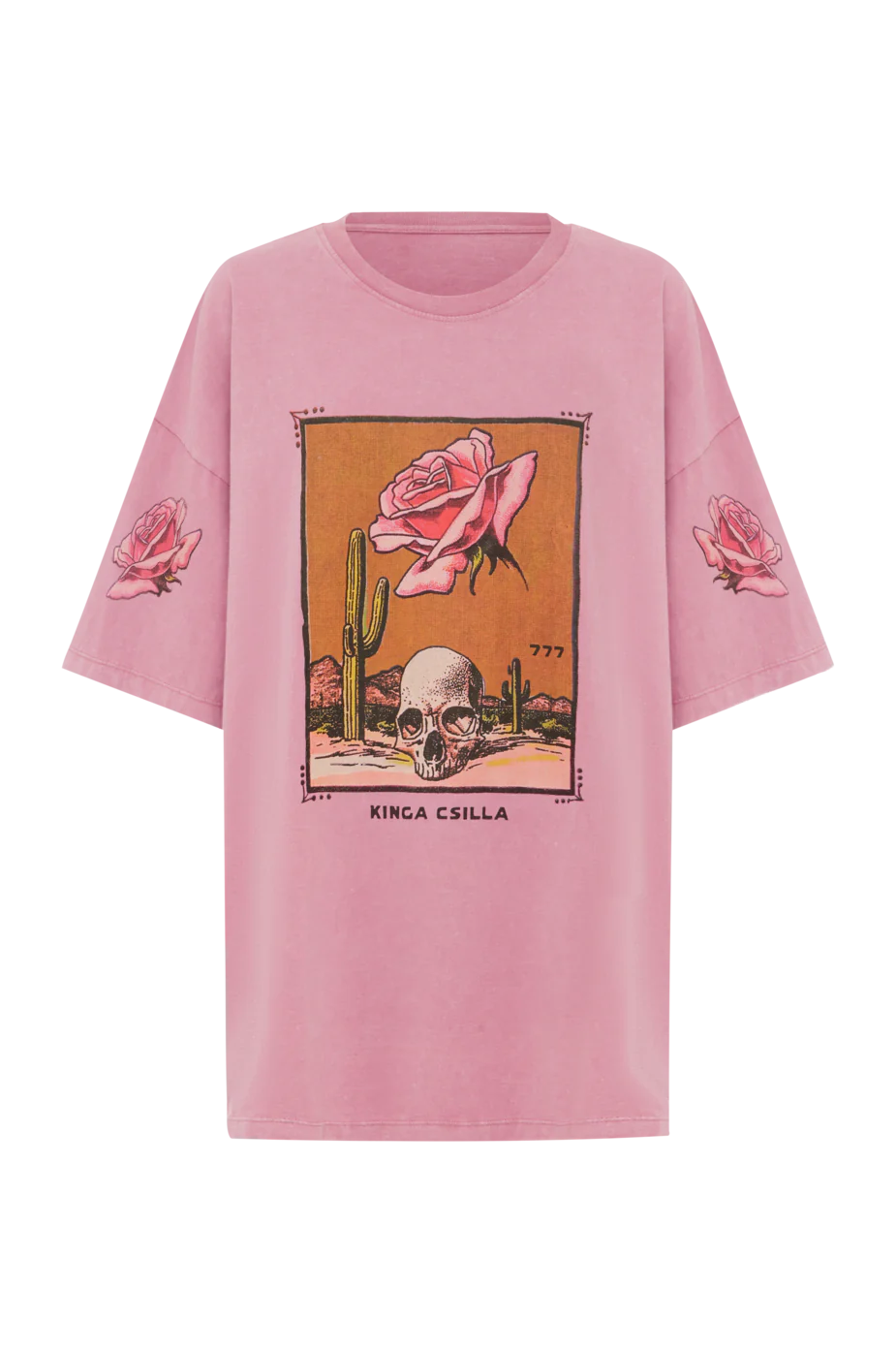 KC DESERT ROSE TEE - PINK - KINGA CSILLA