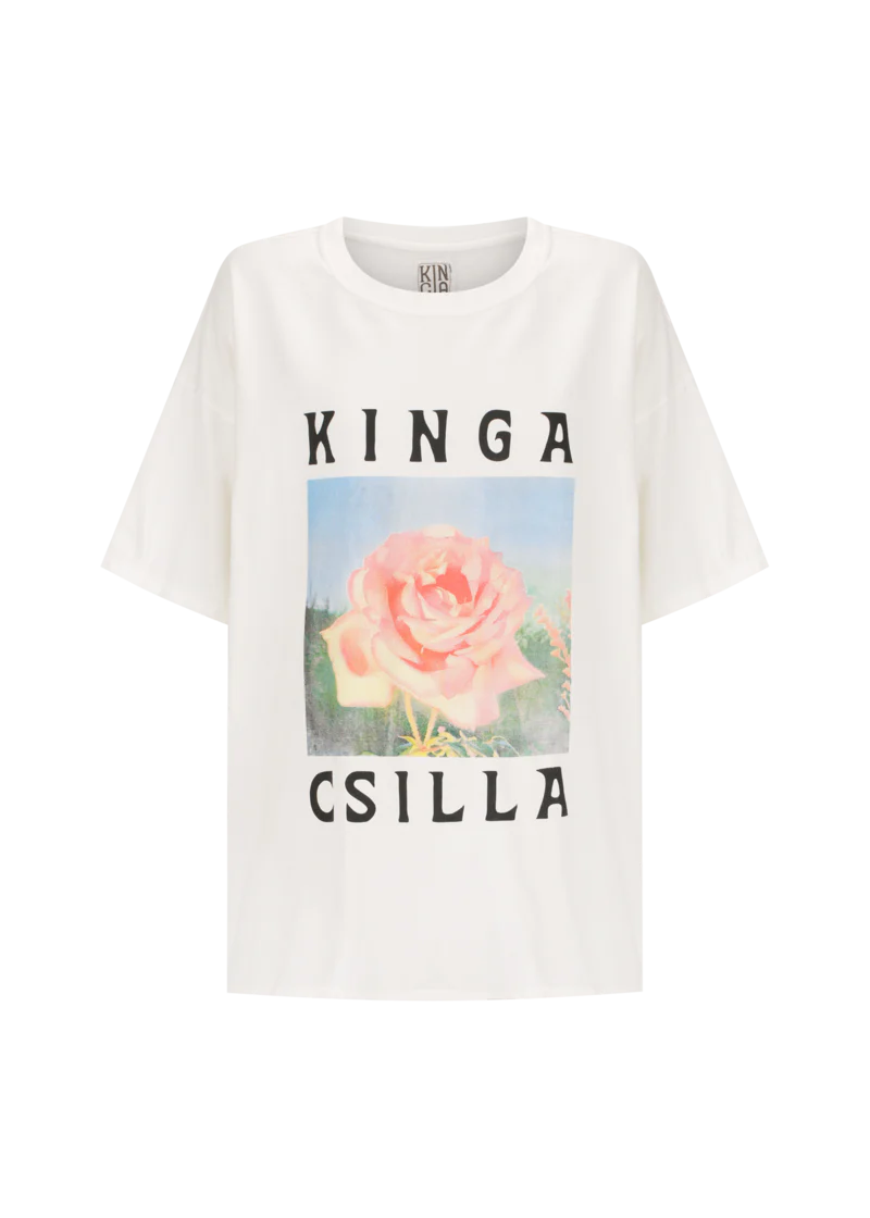 KC BLOOMING ROSE TEE - KINGA CSILLA