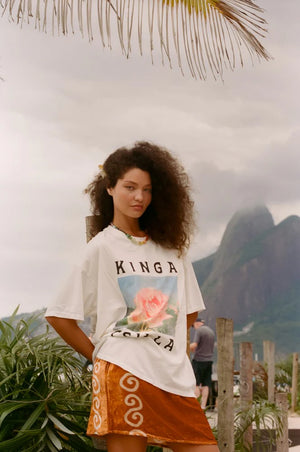 KC BLOOMING ROSE TEE - KINGA CSILLA