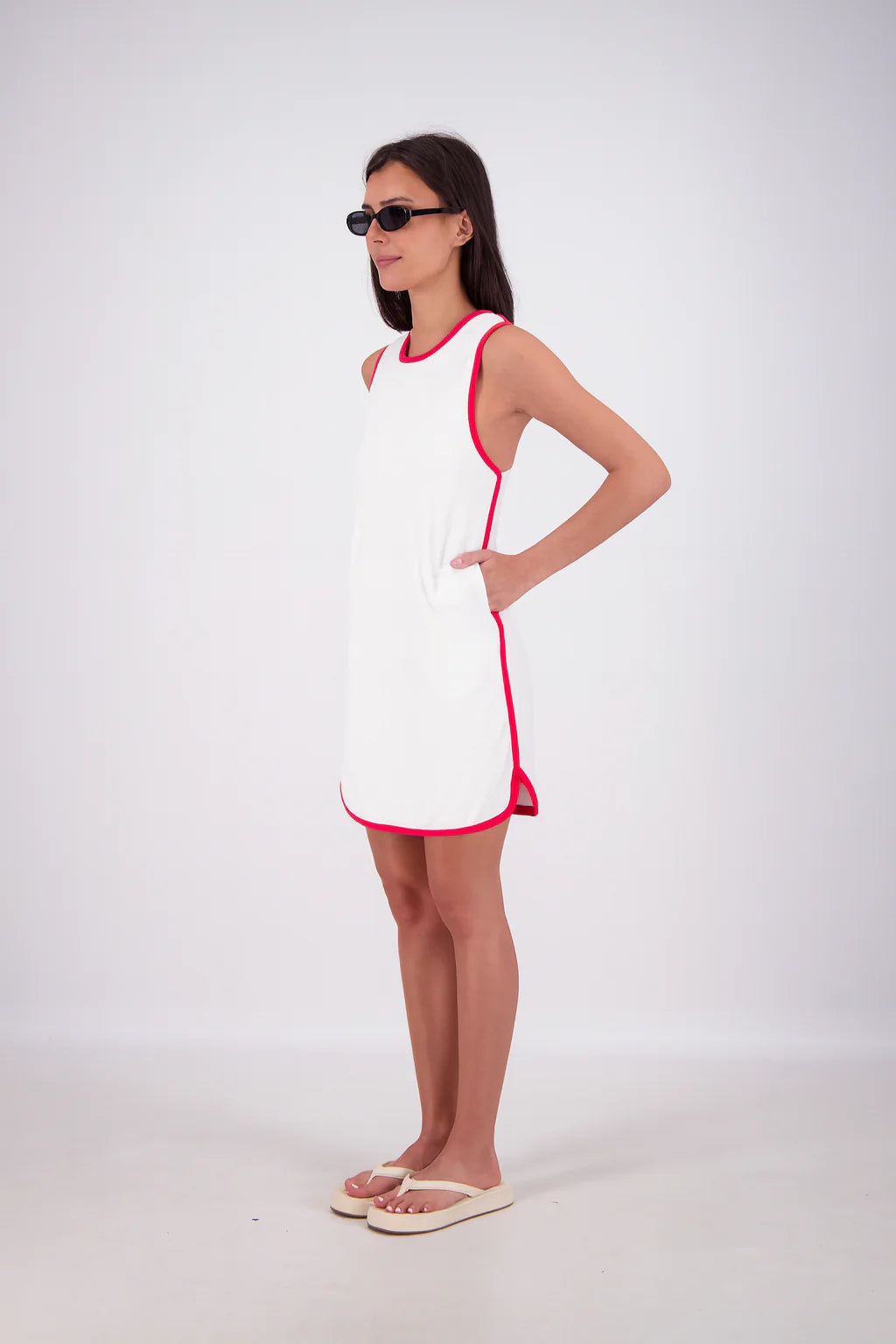 KUHIO DRESS - WHITE - JASMINE ALEXA