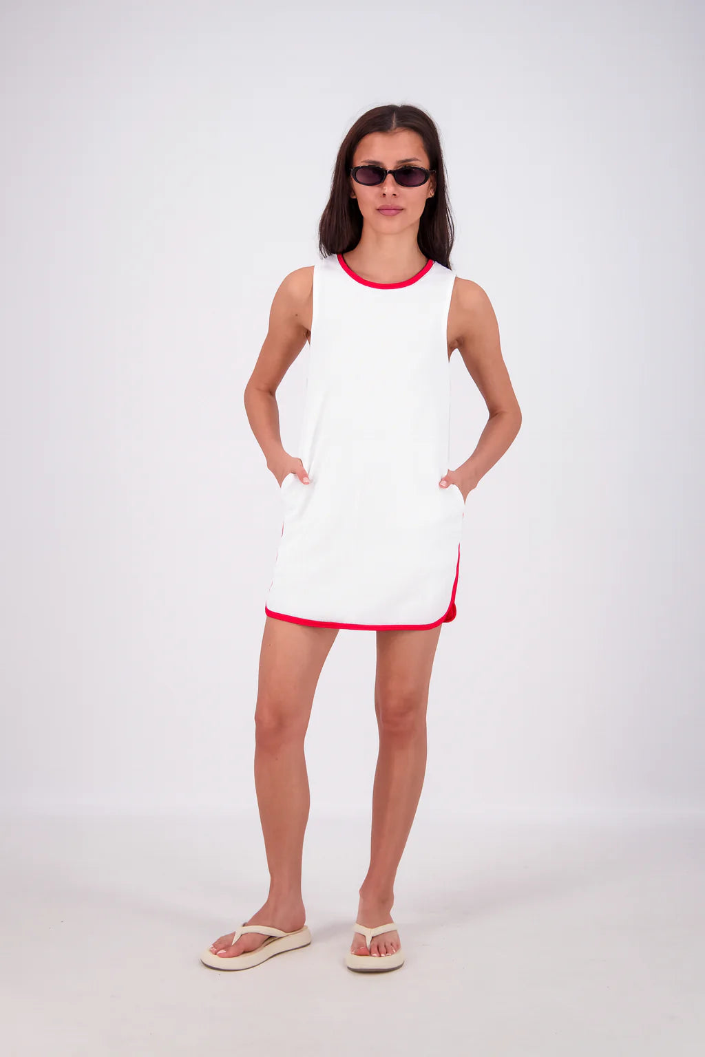 KUHIO DRESS - WHITE - JASMINE ALEXA