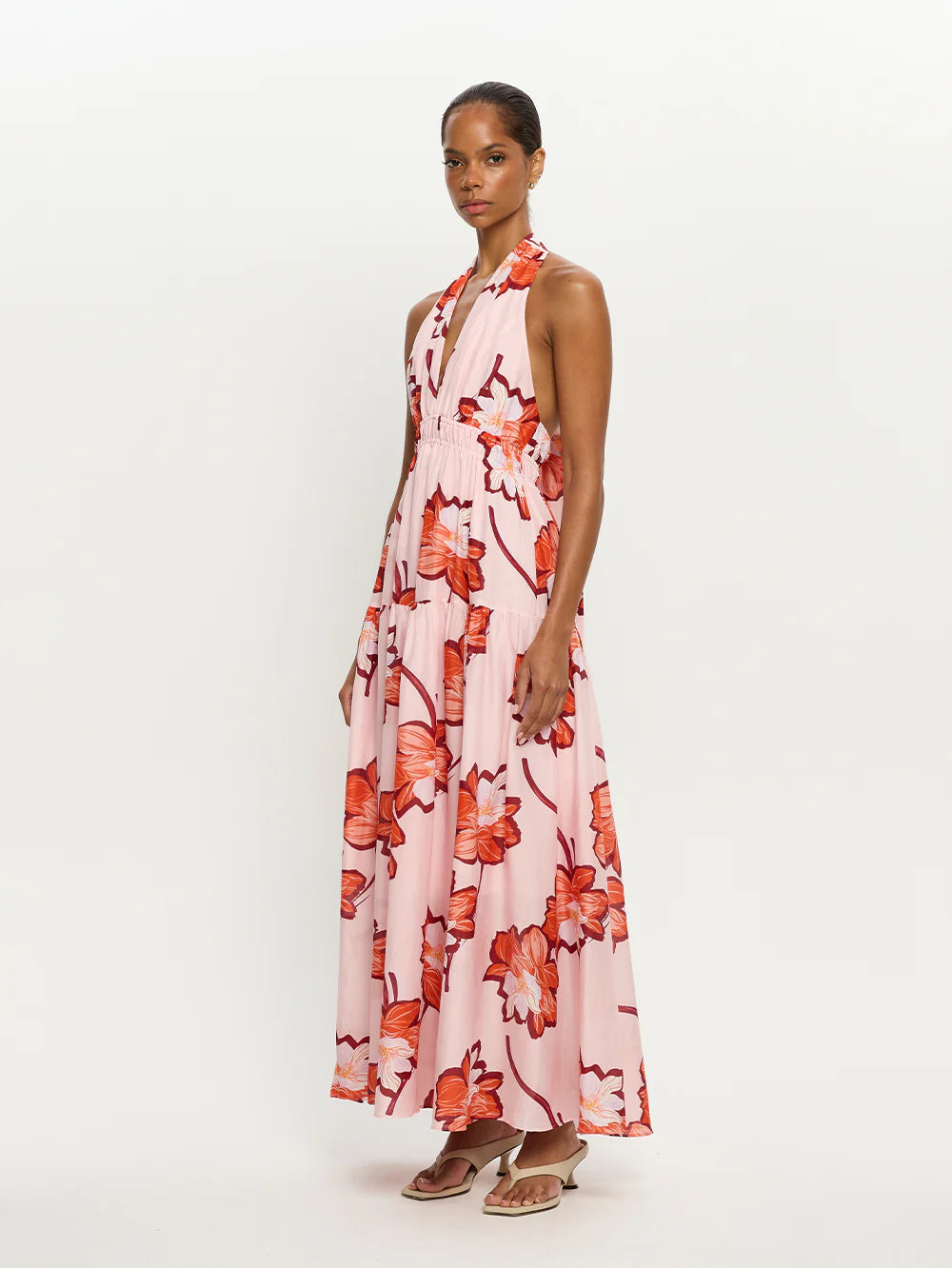 LANI HALTER MAXI DRESS - KIVARI