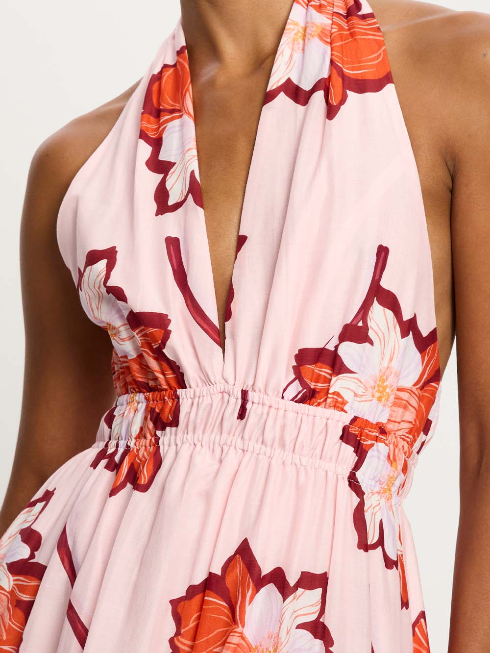 LANI HALTER MAXI DRESS - KIVARI