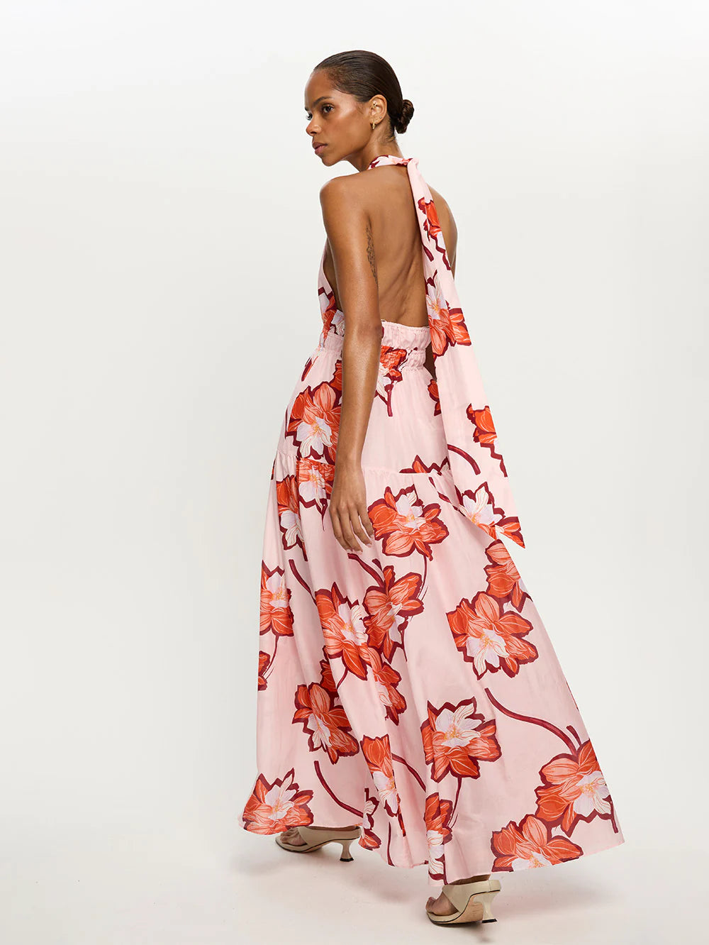 LANI HALTER MAXI DRESS - KIVARI