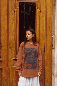 LINO ROSES L/S TEE - KINGA CSILLA