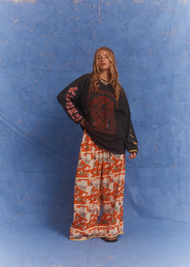 LOVE POTION ROSES L/S TEE - KINGA CSILLA