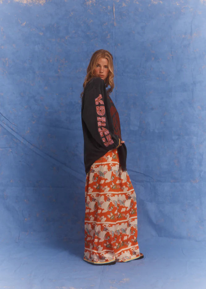 LOVE POTION ROSES L/S TEE - KINGA CSILLA