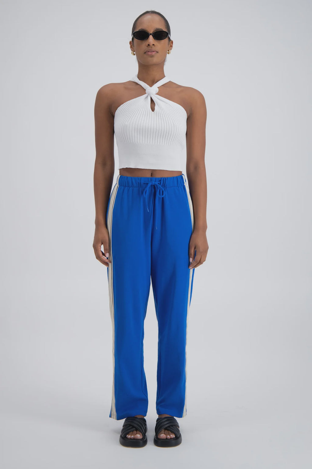 PANAREA TRACKPANT - COBALT BLUE  - JASMINE ALEXA