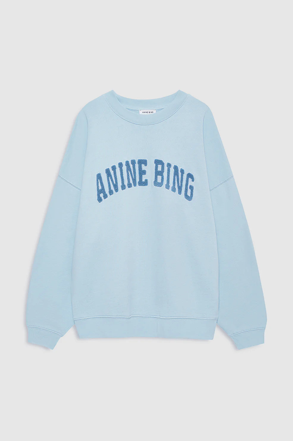 MILES SWEATSHIRT ANINE BING - PALE BLUE - ANINE BING