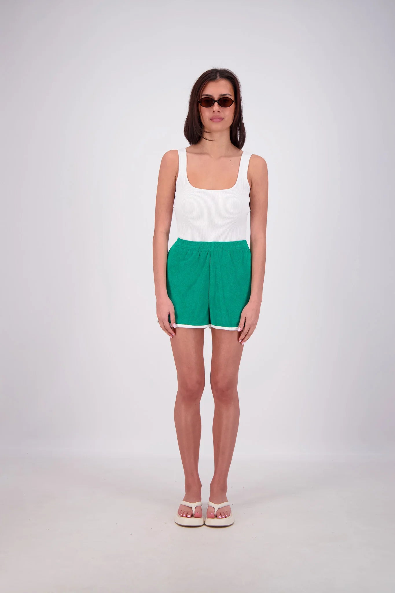 KUHIO SHORTS - GREEN - JASMINE ALEXA