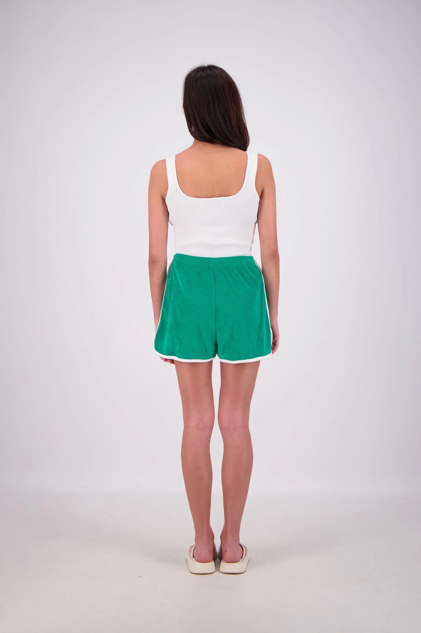 KUHIO SHORTS - GREEN - JASMINE ALEXA