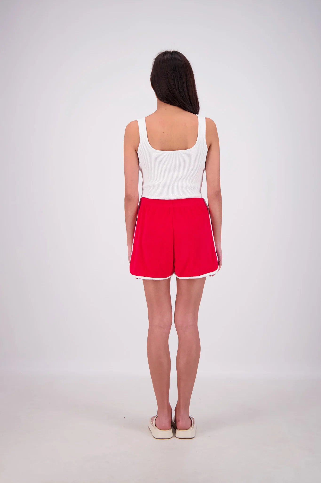 KUHIO SHORTS - RED - JASMINE ALEXA