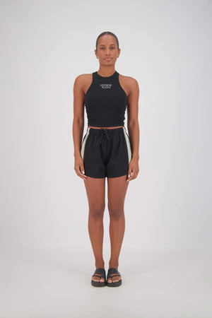 PANAREA SHORTS - BLACK - JASMINE ALEXA