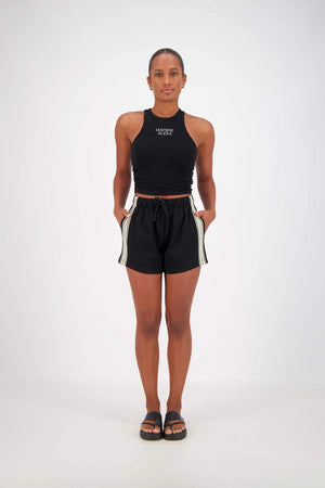 PANAREA SHORTS - BLACK - JASMINE ALEXA