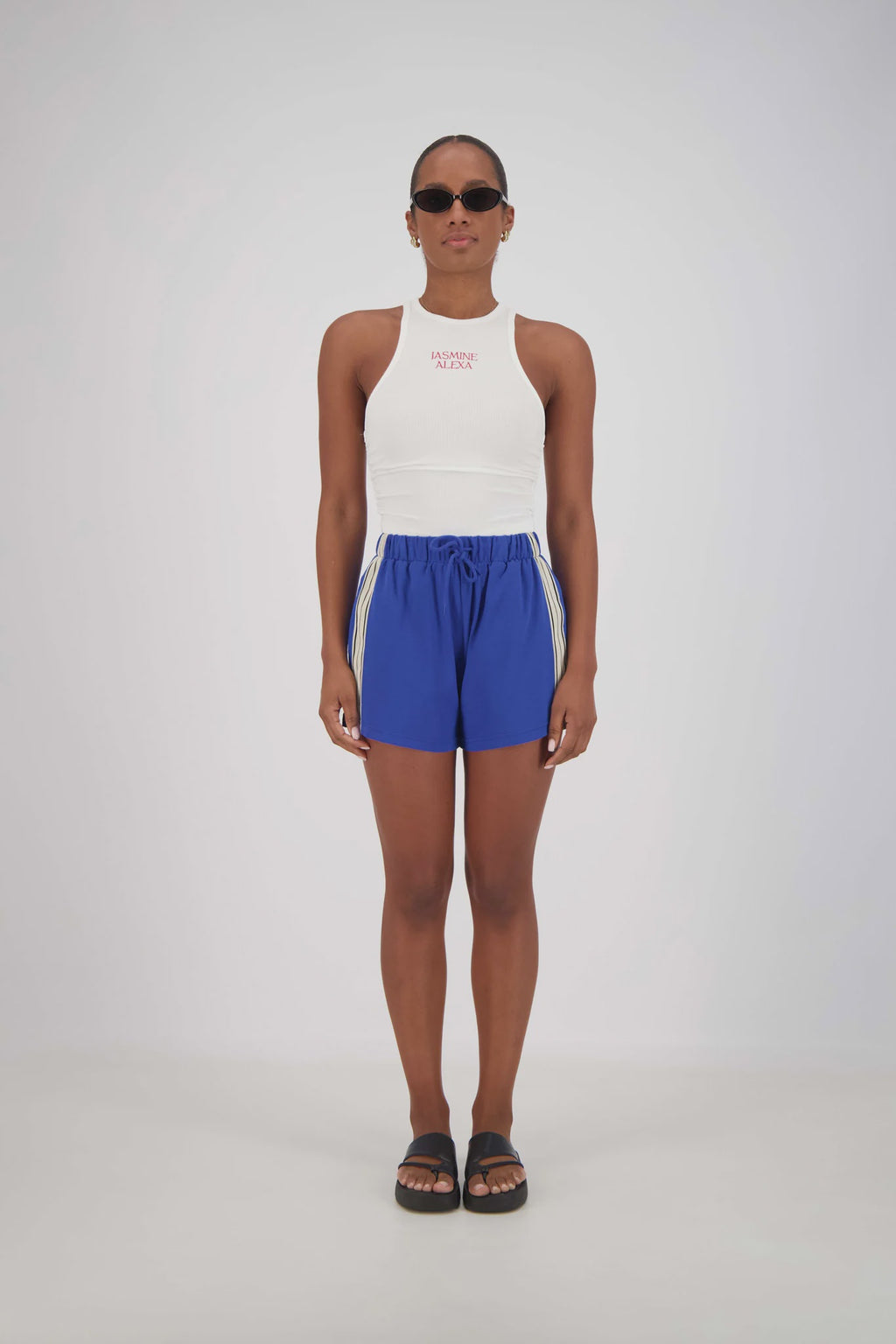 PANAREA SHORTS - COBALT BLUE - JASMINE ALEXA