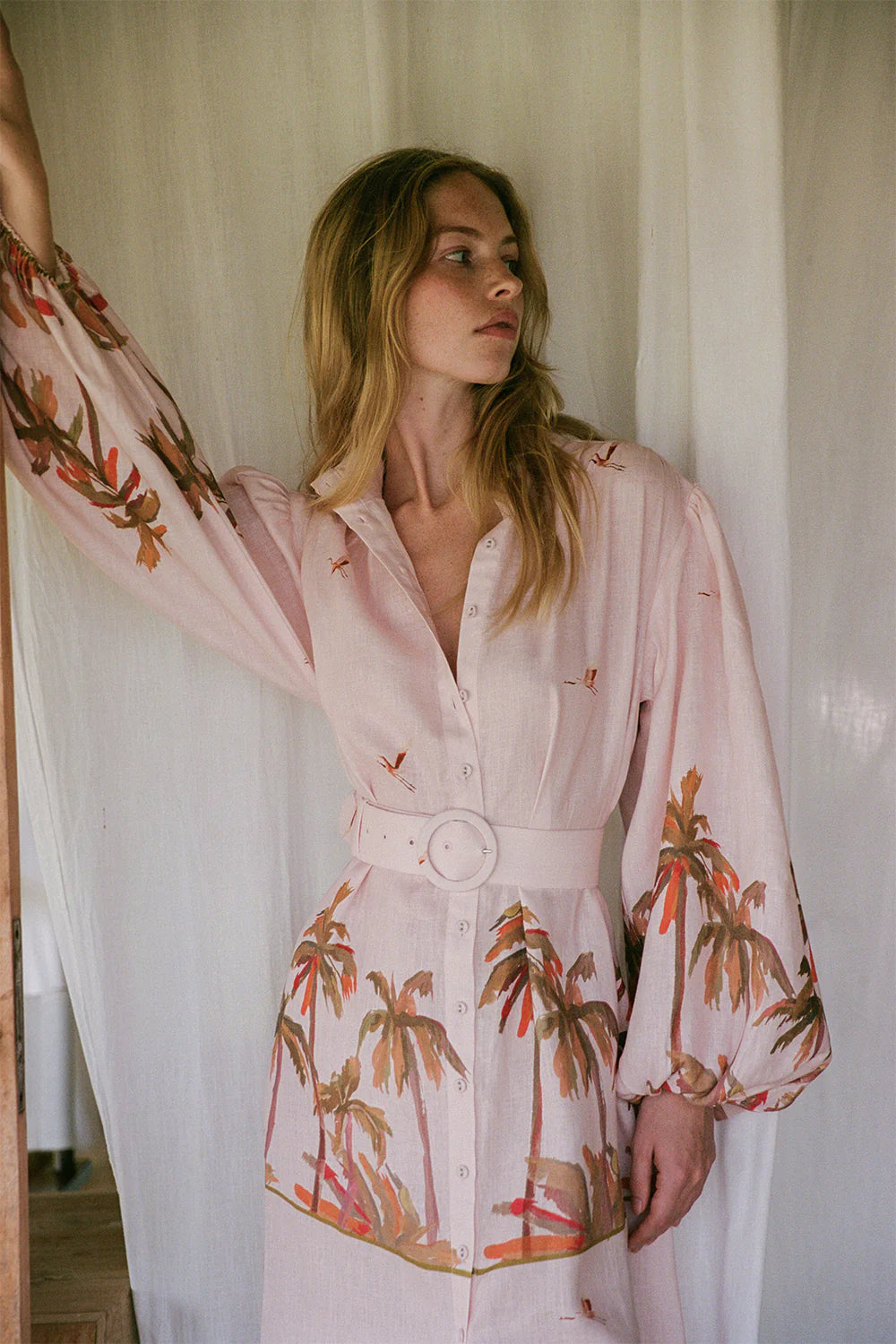 NODDY DRESS - OASIS - PALM NOOSA