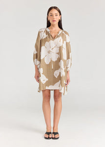 SANGRIA DRESS - OLIVE BLOOM - PIPPA RIDLEY