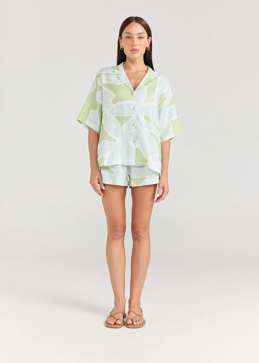 ANGIE SHIRT -  ALOE IVY -  PIPPA RIDLEY