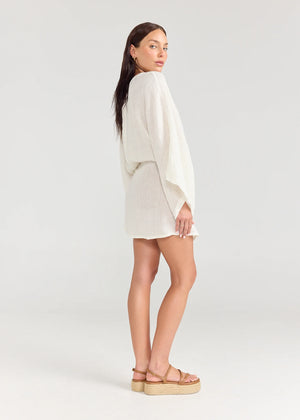 FARRAH DRESS - WHITE - PIPPA RIDLEY