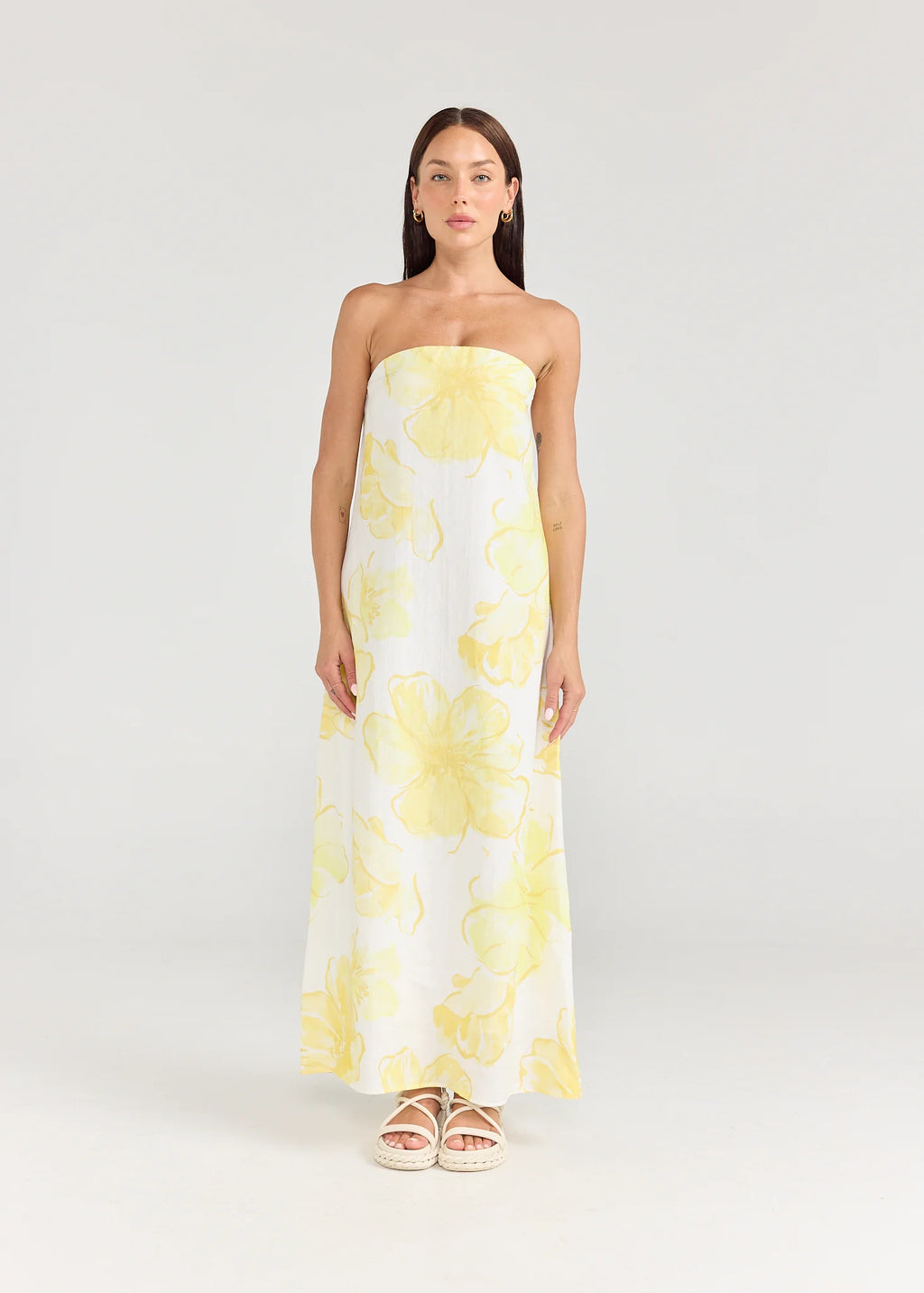 TAHLIA DRESS - LILY FLORAL - PIPPA RIDLEY