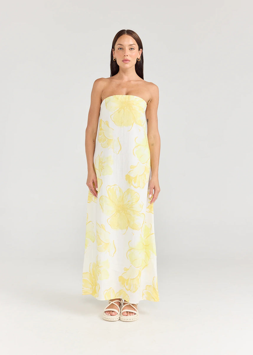 TAHLIA DRESS - LILY FLORAL - PIPPA RIDLEY – EMIA FASHION