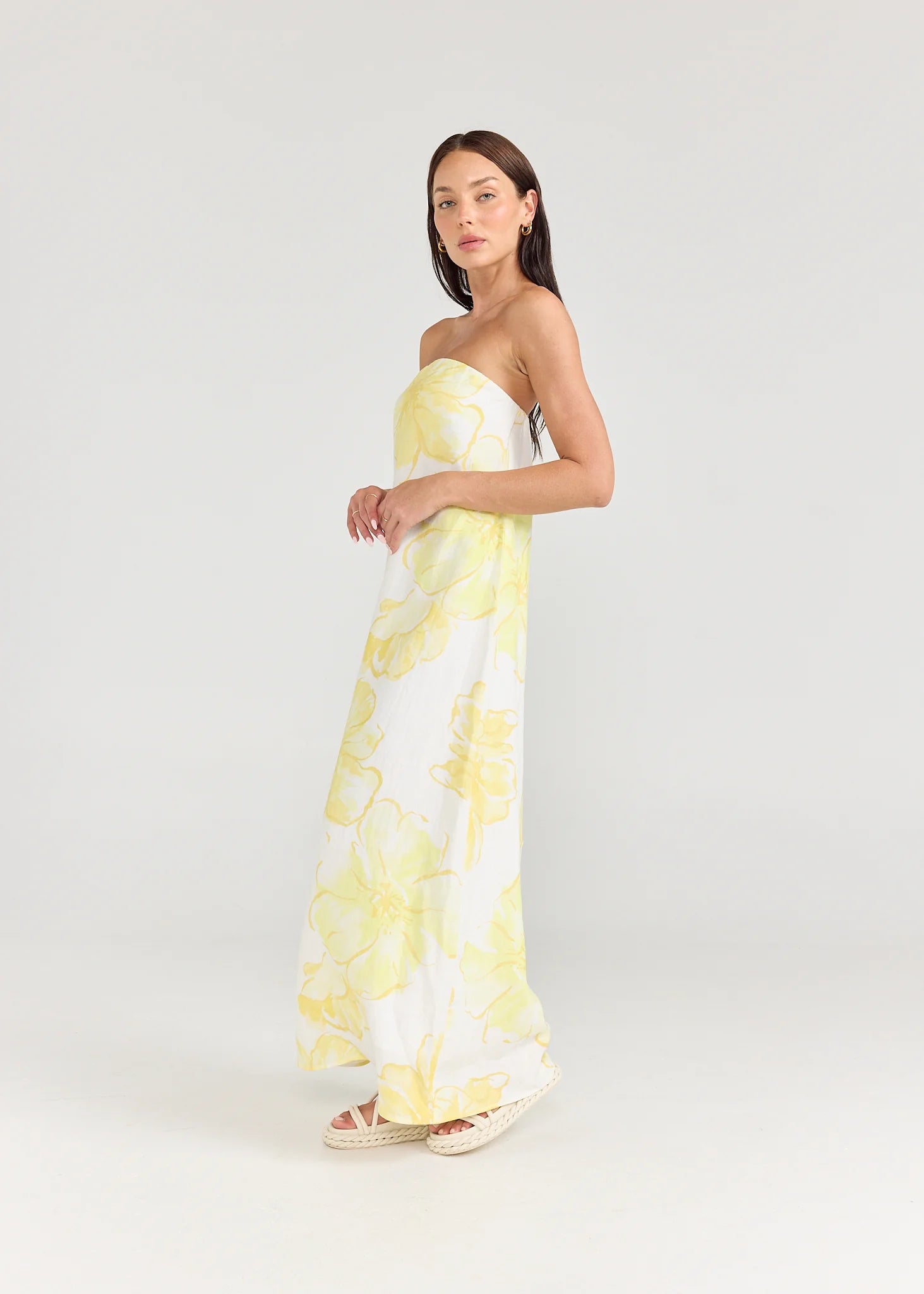 TAHLIA DRESS - LILY FLORAL - PIPPA RIDLEY
