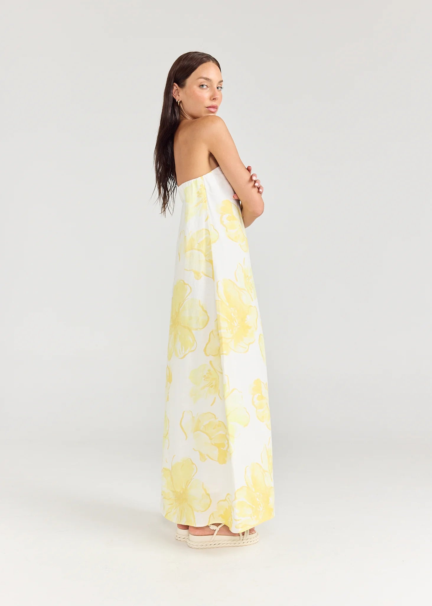 TAHLIA DRESS - LILY FLORAL - PIPPA RIDLEY