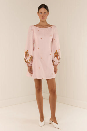 KENDALL MINI DRESS - OASIS - PALM NOOSA