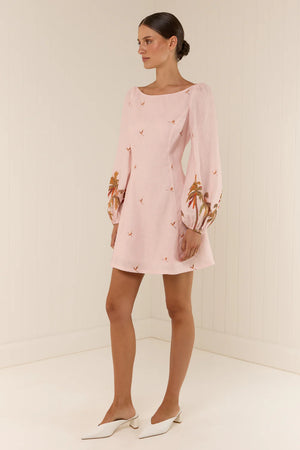 KENDALL MINI DRESS - OASIS - PALM NOOSA