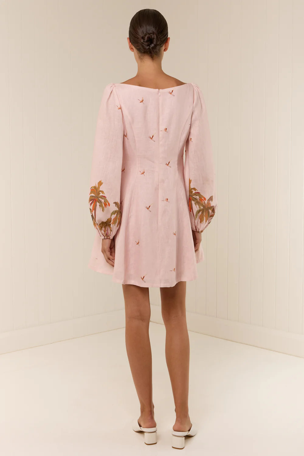 KENDALL MINI DRESS - OASIS - PALM NOOSA