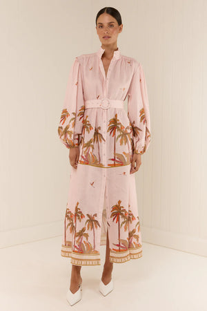 NODDY DRESS - OASIS - PALM NOOSA