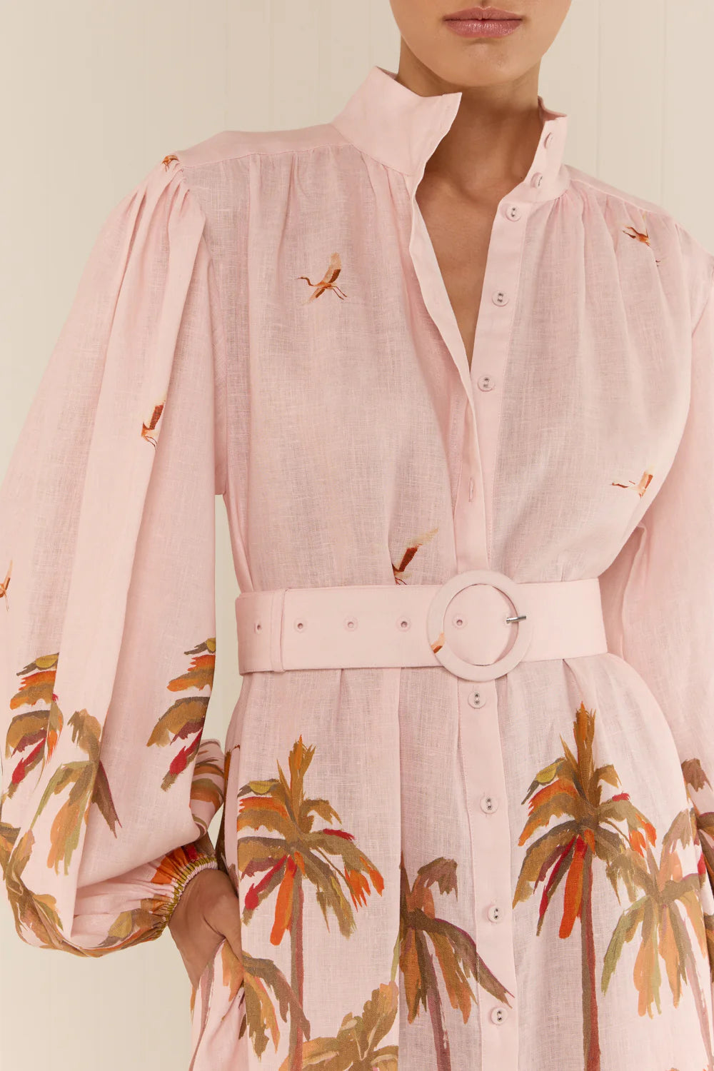 NODDY DRESS - OASIS - PALM NOOSA