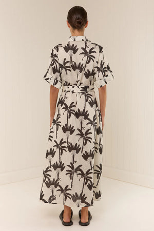 MEMENTO DRESS - MADAGASCAR PALMS - PALM NOOSA