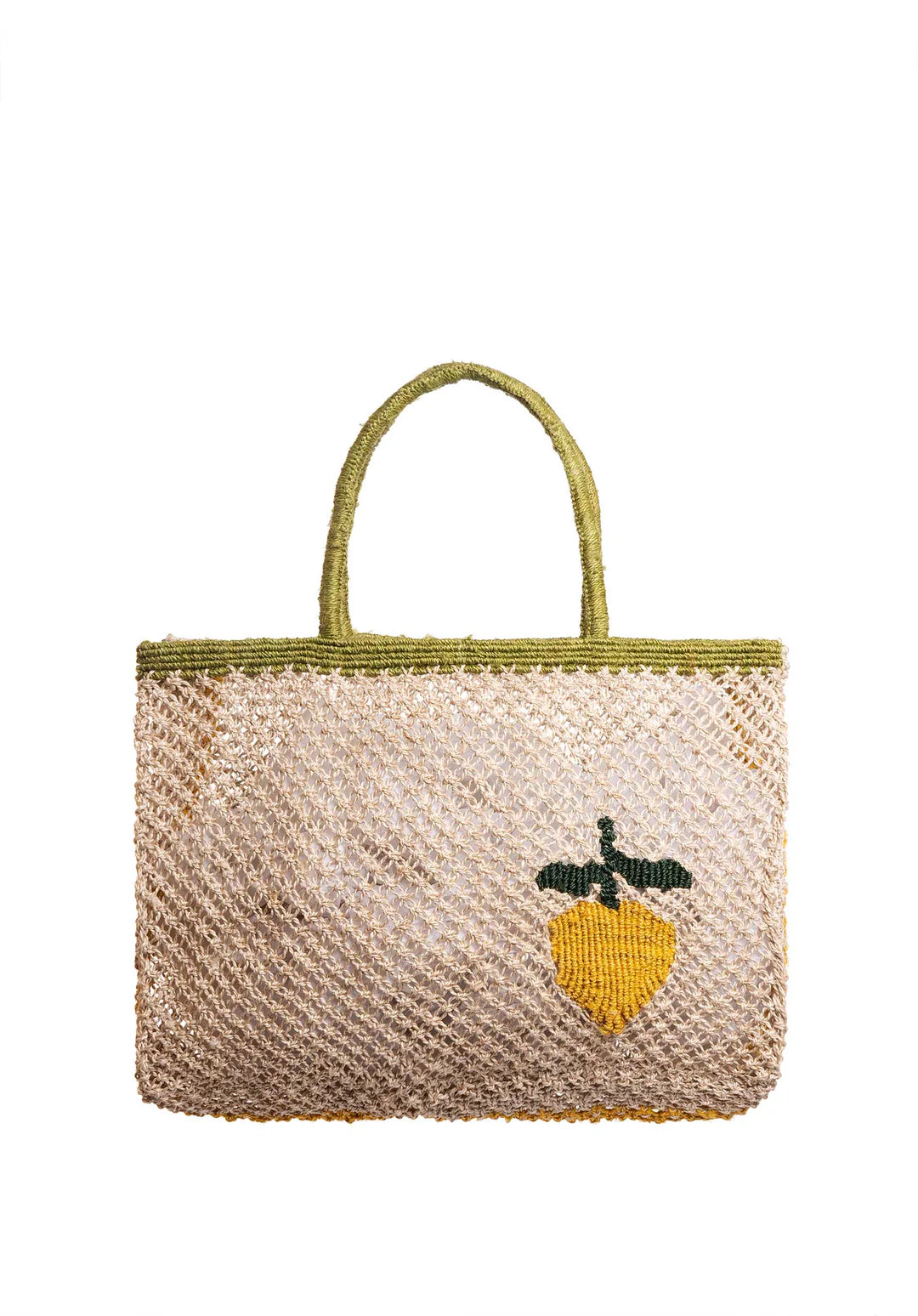 CIAO / LEMON  BAG SMALL - NATURAL / YELLOW - THE JACKSONS