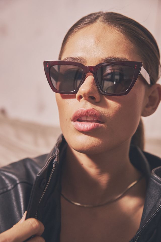 HAILEY II - BURGUNDY / GREY LENS - SODA SHADES