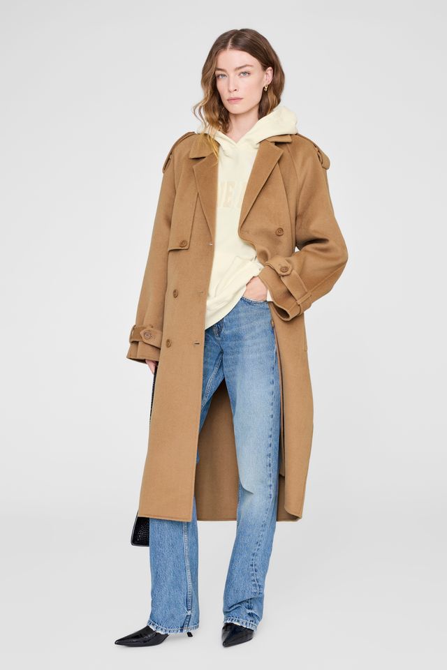 HARVEY SWEATSHIRT - WASHED CREAM - ANINE BING