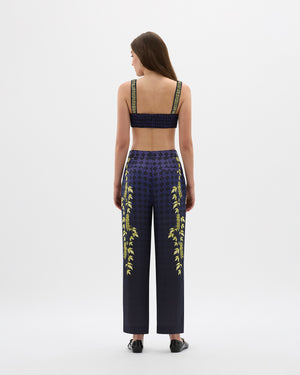 JADE VINE PANT - NAVY - MUMA WORLD