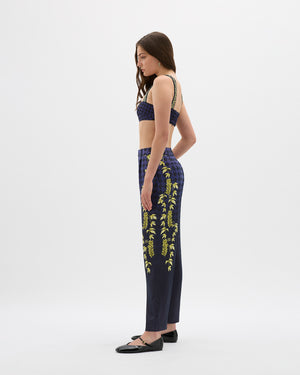 JADE VINE PANT - NAVY - MUMA WORLD