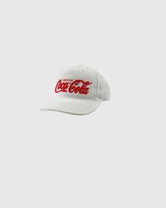 COKE VINTAGE CORD SNAP BACK - WHITE -  SOMETHING VERY SPECIAL