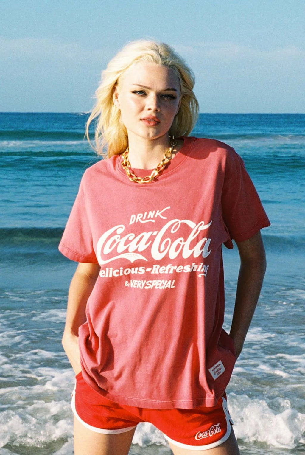 CLASSIC COKE LOGO TEE -  SOMETHING VERY SPECIAL