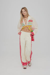 HOTEL SPECIAL SUZY PANTS - WHITE/MULTI - SOMETHING VERY SPECIAL