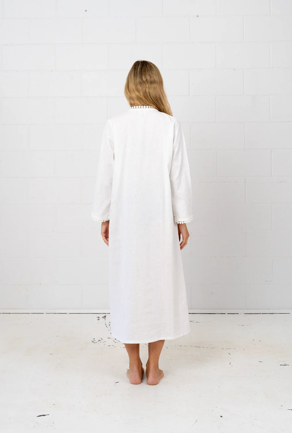 MARNI LONG TUNIC - WHITE - OLIFONT