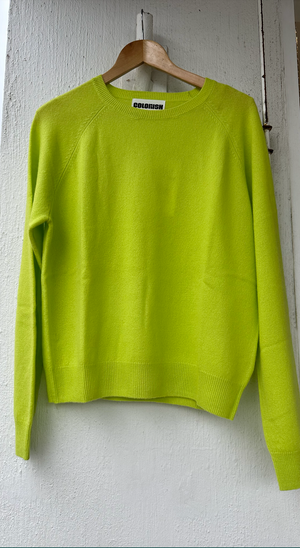 CHAN CHAN CASHMERE SWEATSHIRT - ZESTY - CRUSH CASHMERE